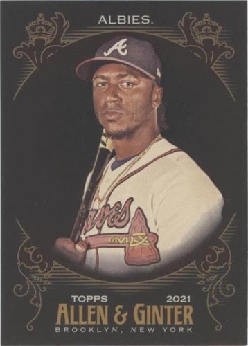 2021 Topps Allen & Ginter's X - Ozzie Albies #43