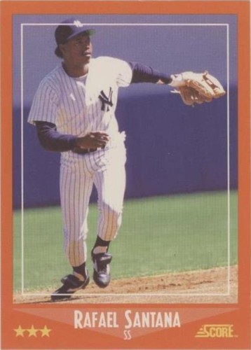 1988 Score Rookies & Traded - Rafael Santana #54T