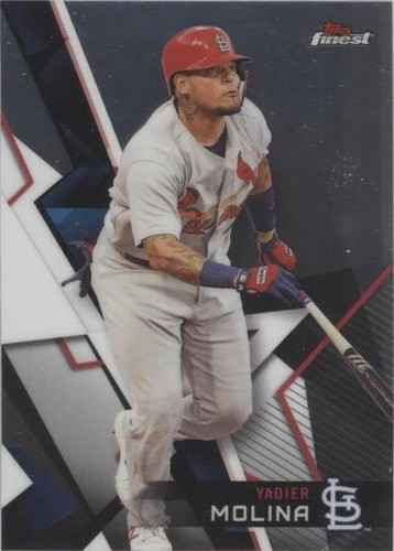 2018 Topps Finest - Yadier Molina #24