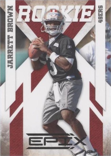 2010 Panini Epix Jarrett Brown #140