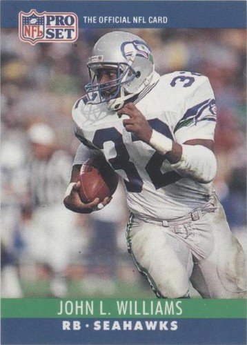 1990 Pro Set John L. Williams #306