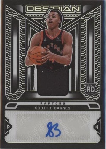 2021-22 Panini Obsidian - Scottie Barnes #RJI-SBA