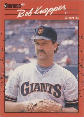 1990 Donruss - Bob Knepper #485
