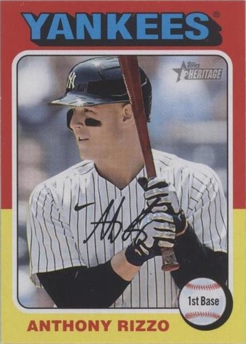 2024 Topps Heritage - Anthony Rizzo #367