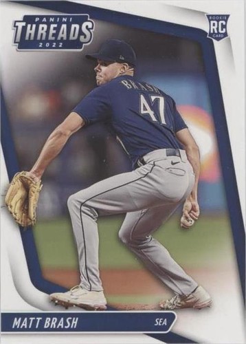 マット・ブラッシュ Matt Brash US168 Matt Brash Seattle Mariners 2024 Topps Fanatics Aqua