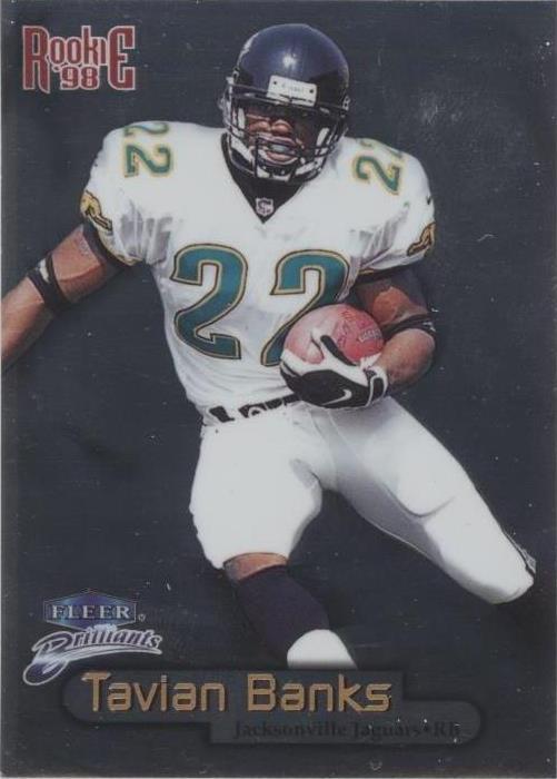1998 Fleer Brilliants Tavian Banks #115