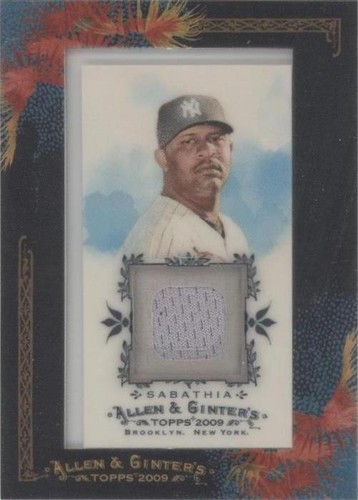 2009 Topps Allen & Ginter's - C.C. Sabathia #AGR-CS