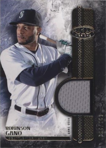 2018 Topps Tier One Robinson Cano Game-Used Jersey Card