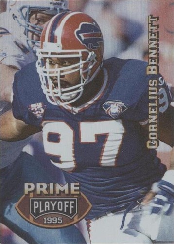 1995 Playoff Prime Cornelius Bennett #144