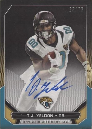 2015 Topps T. J. Yeldon #RPA-TY