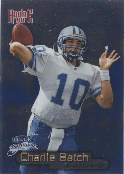 1998 Fleer Brilliants Charlie Batch #122B