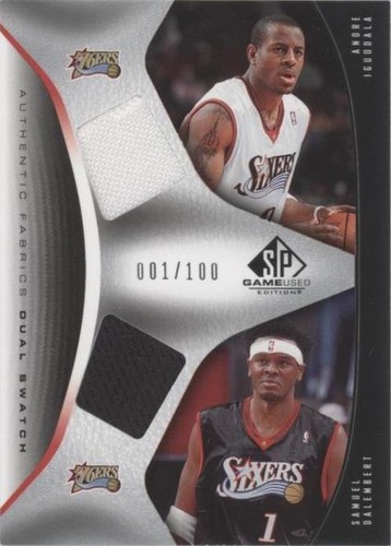 2006-07 SP Game Used Edition - Andre Iguodala/Samuel Dalembert #AFD-DI