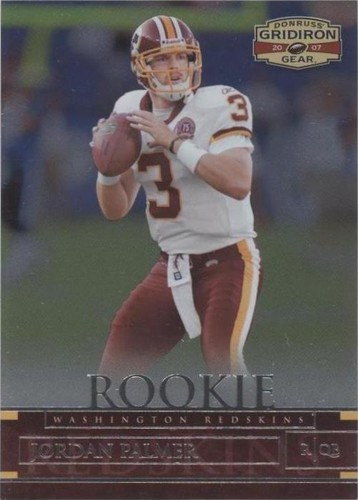 2007 Donruss Gridiron Gear Jordan Palmer #154