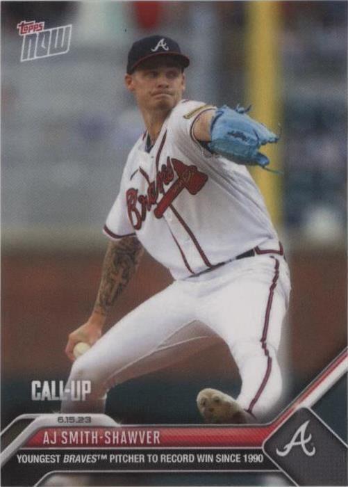 2023 Topps Now - AJ Smith-Shawver #444