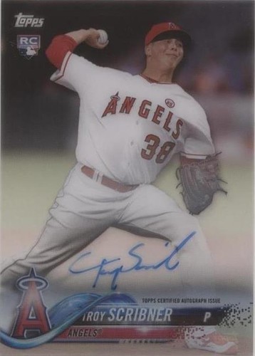 2018 Topps Clearly Authentic Autographs - Troy Scribner #CAA-TSC