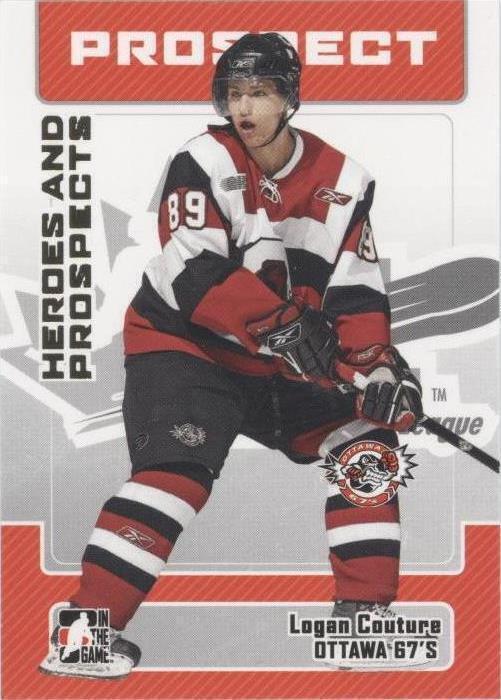 2006-07 In the Game Heroes and Prospects - Logan Couture #91