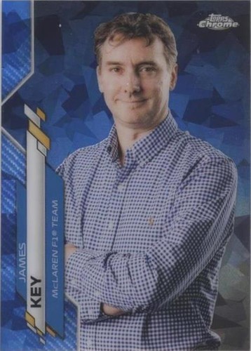 2020 Topps Chrome Sapphire Edition Formula 1 - James Key #89