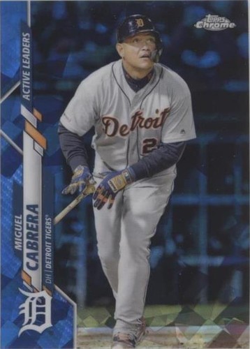 2020 Topps Chrome Update Series Sapphire Edition - Miguel Cabrera #U-248