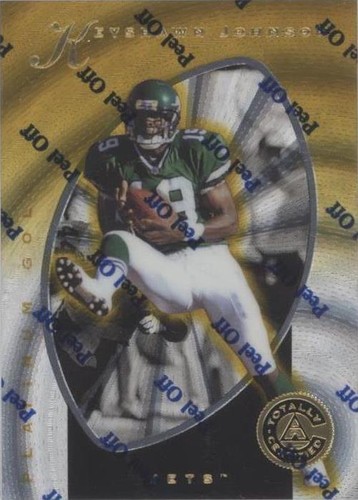 1997 Pinnacle Totally Certified Keyshawn Johnson #22