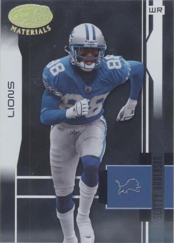 2003 Leaf Certified Materials Scotty Anderson #46