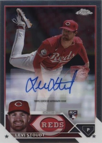 2023 Topps Chrome Update Series - Levi Stoudt #AC-LS