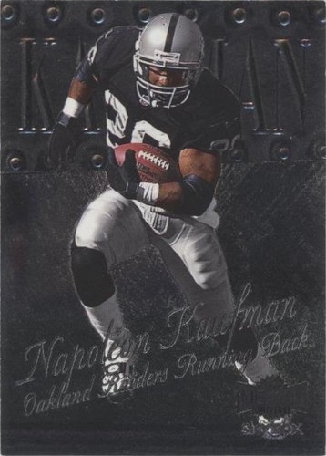 1999 Skybox Metal Universe Napoleon Kaufman #164
