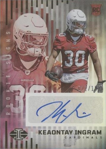 2022 Panini Illusions Keaontay Ingram #RS-KI