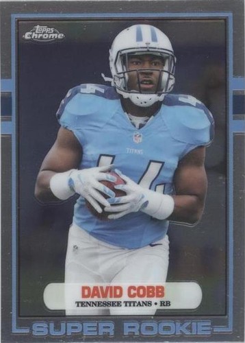 2015 Topps Chrome David Cobb #89-DC