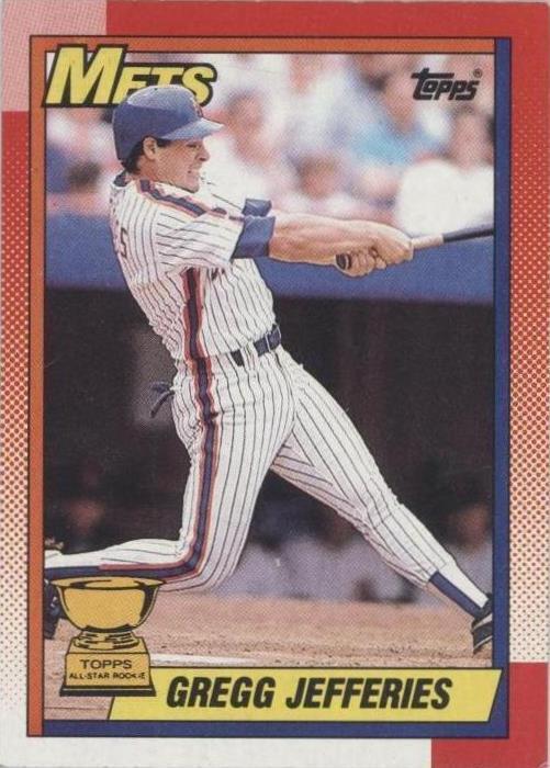 1990 Topps - Gregg Jefferies #457