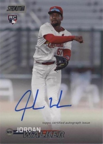 2023 Topps Stadium Club - Jordan Walker #SCBA-JWR