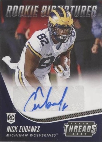 2021 Panini Chronicles Draft Picks Nick Eubanks #TS-NEB