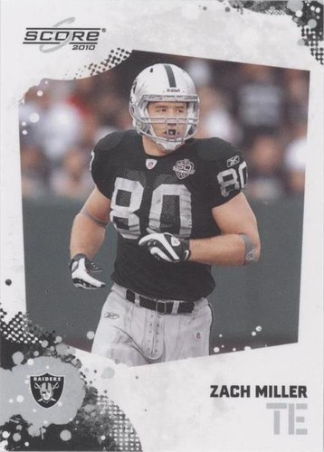 2010 Score Zach Miller #216