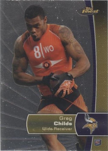 2012 Topps Finest Greg Childs #147