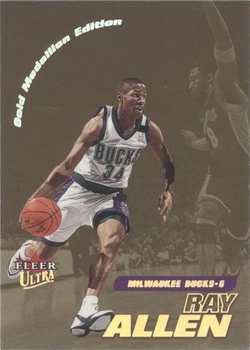 2000-01 Fleer Ultra - Kobe Bryant/Ray Allen #162G