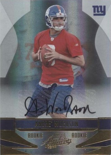 2008 Playoff Absolute Memorabilia Andre Woodson #155