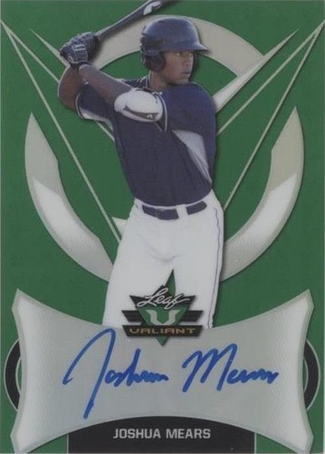 2019 Leaf Valiant - Joshua Mears #BA-JM1