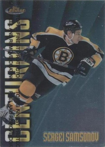 1998-99 Topps Finest - Sergei Samsonov #C20