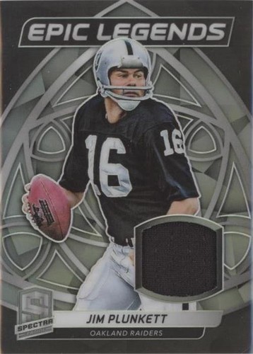 2019 Panini Spectra Jim Plunkett #ELM-6