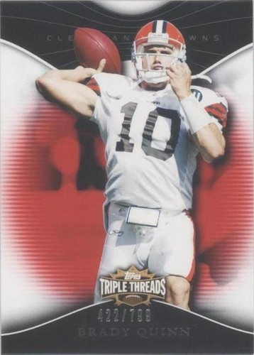 2009 Topps Triple Threads Brady Quinn #26