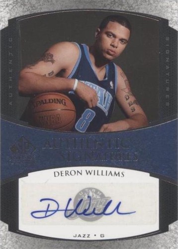 2005-06 SP Signature Edition - Deron Williams #AS-DW