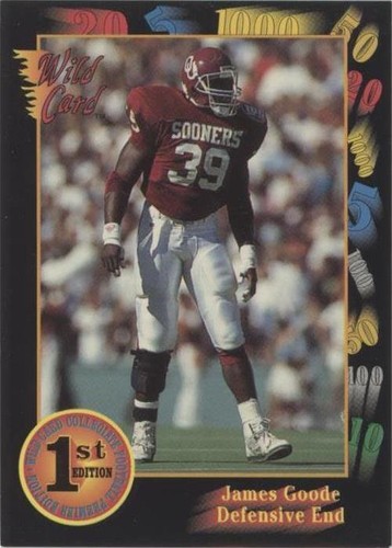 1991 Wild Card Draft James Goode #69