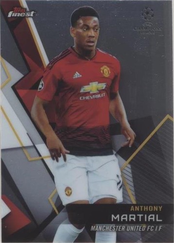 2018-19 Topps Finest UCL Anthony Martial #48
