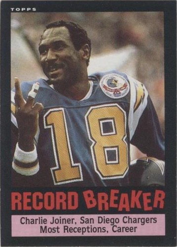 1985 Topps Charlie Joiner #3
