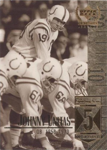 1999 Upper Deck Century Legends Johnny Unitas #5