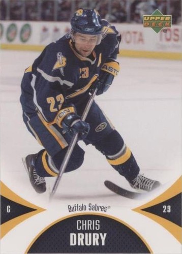 2006-07 Upper Deck Mini Jersey Collection - Chris Drury #12