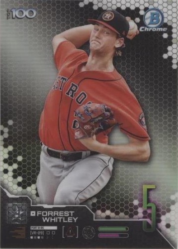2019 Bowman - Forrest Whitley #BTP-5