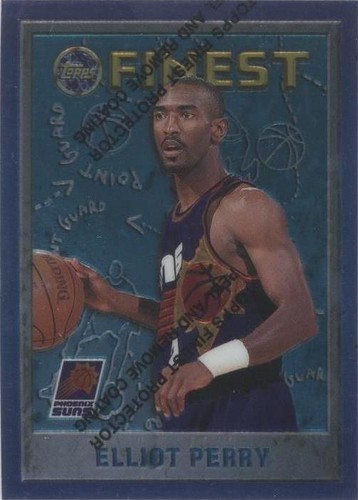 1995-96 Topps Finest - Elliot Perry #163