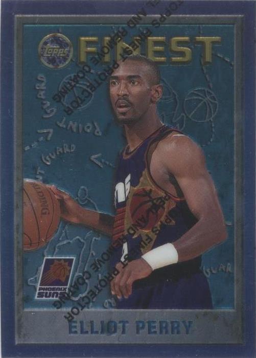 1995-96 Topps Finest - Elliot Perry #163
