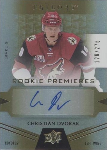 2016-17 Upper Deck Trilogy - Christian Dvorak #94