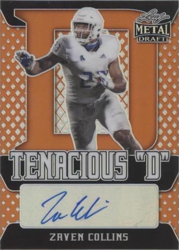 2021 Leaf Metal Draft Zaven Collins #TD-ZC1